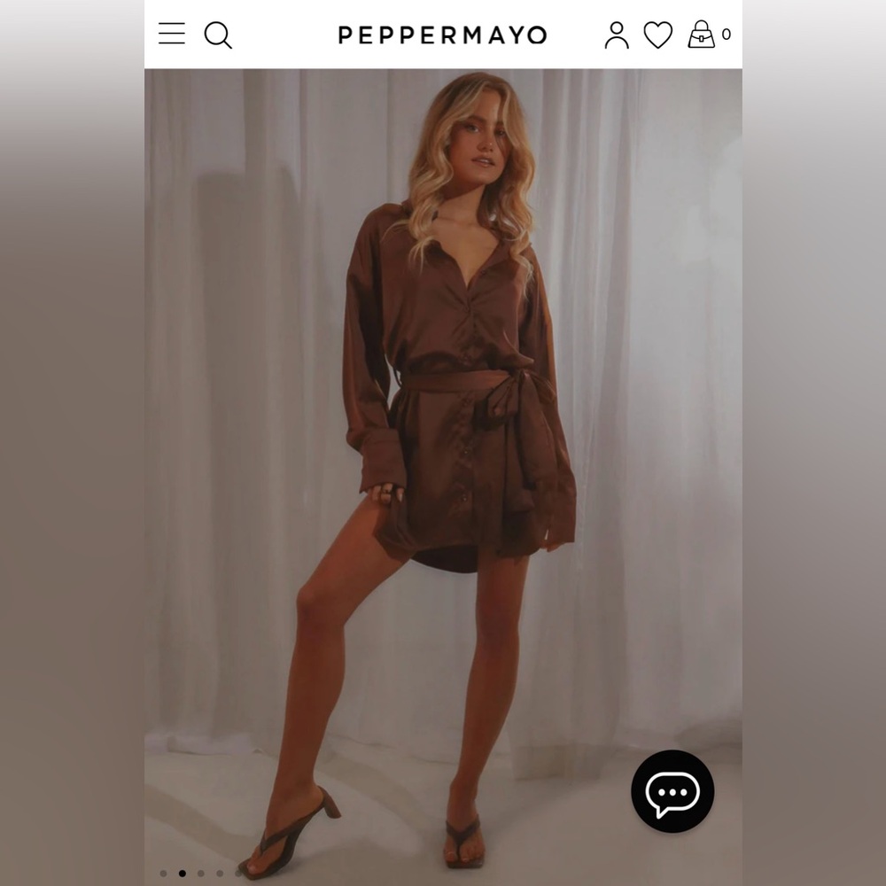 PEPPERMAYO mini shirt dress